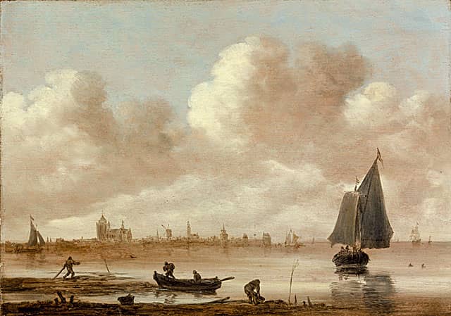 Jan van Goyen, View of Veer