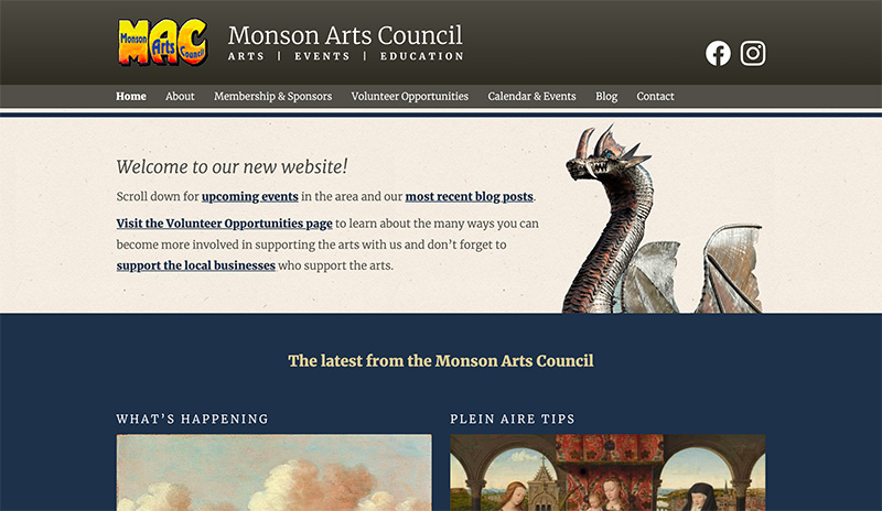The new MAC website