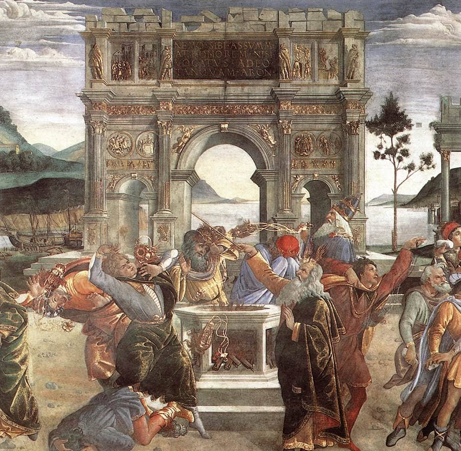 Sandro Botticelli, Korah